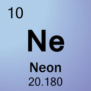 neon symbol on periodic table